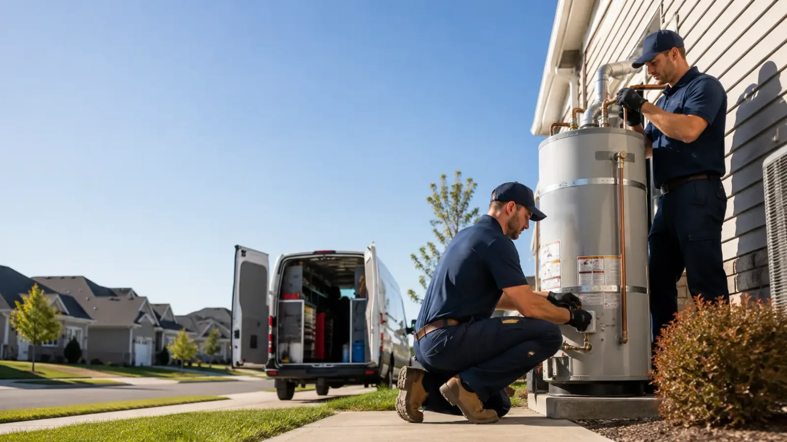 Water Heater Installation in Cortland, OH